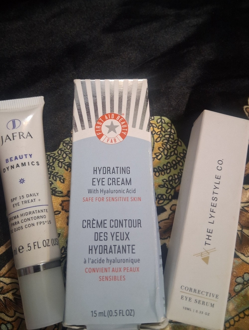 First Aid Beauty Hydrating Eye Cream - Light Blue and White Packaging